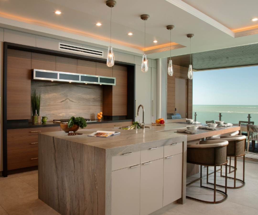 Siesta Key Masterpiece Gulf-Front Whole-Home Design — EuroTech Cabinetry Sarasota